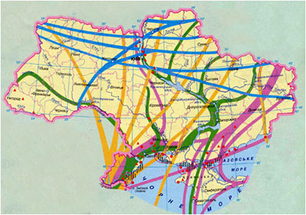 Cезонні міграції птахів (карта)