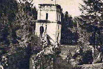 В’їзна вежа Скиту Манявського, 1936 рік